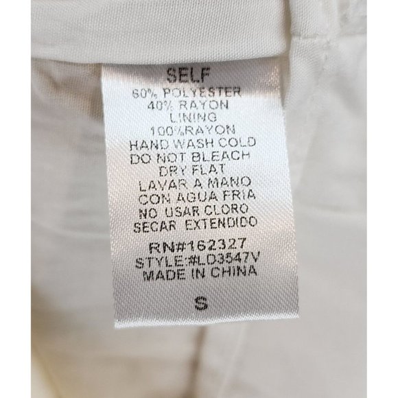 Made With Love Dress Womens  Small Yellow Check Smock Sleeveless Knee Length - Picture 12 of 12